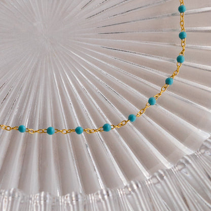 Capri Turquoise Chain Bracelet