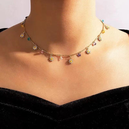 Fiona Flower Choker