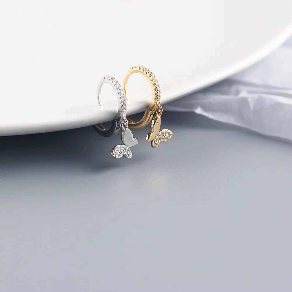 Camille Butterfly Charm Earrings