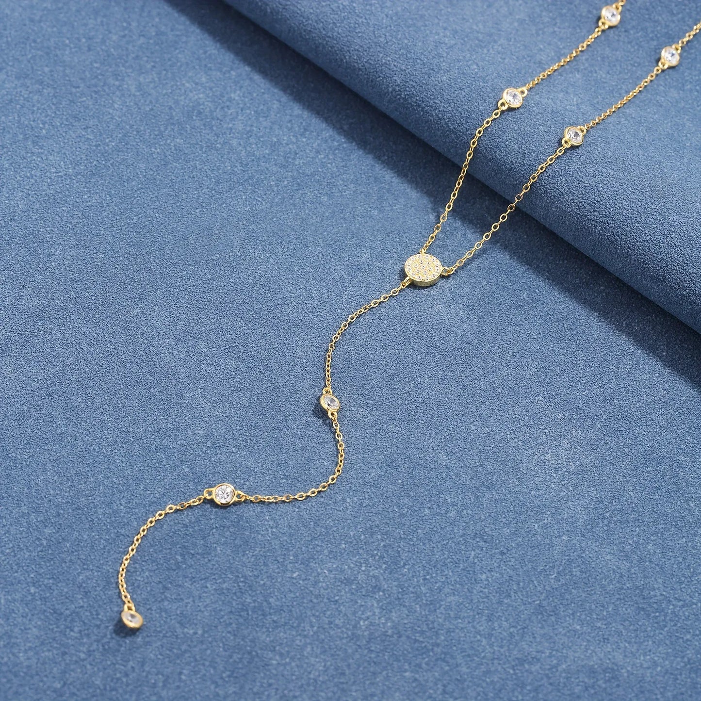 Elodie Y-Chain Necklace