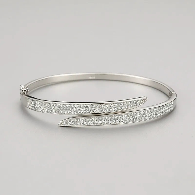 Vivienne Lumière Silver Bangle
