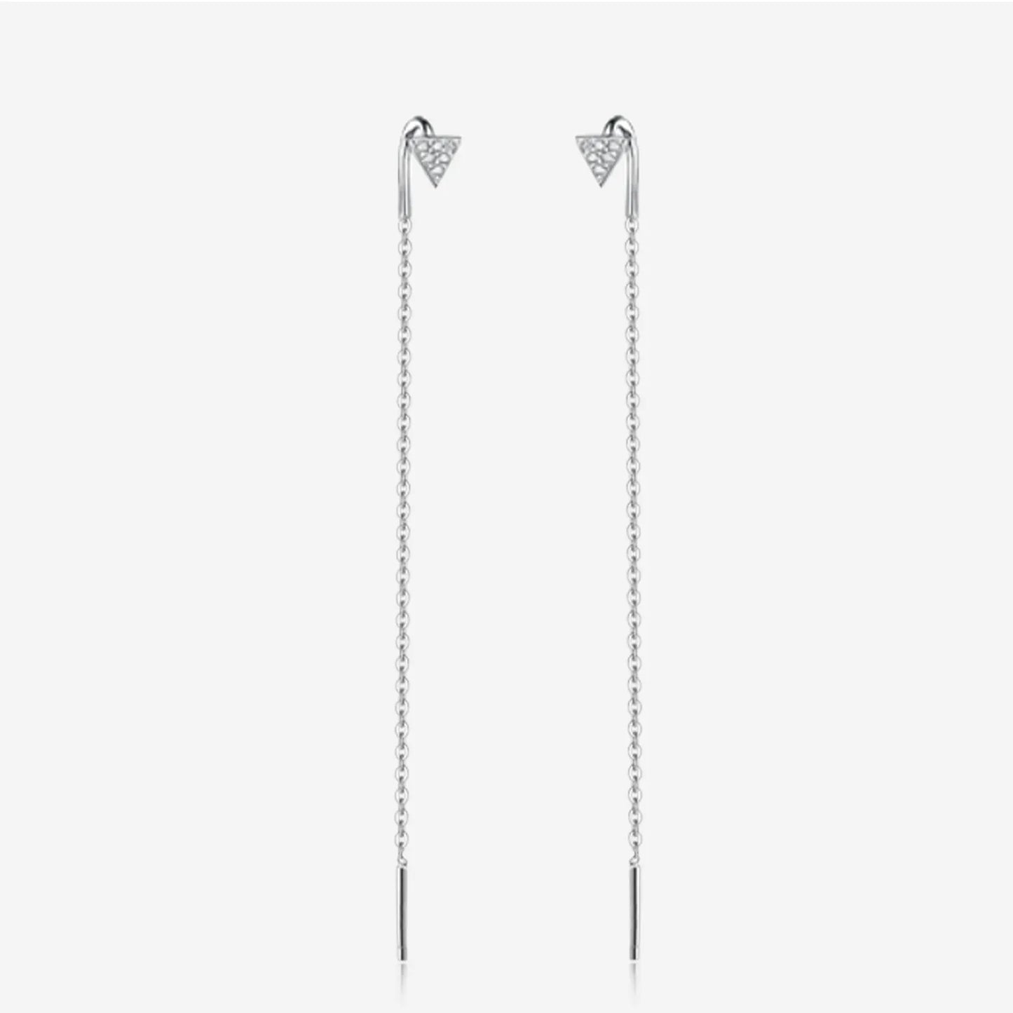 Sofia Noir Drop Earrings