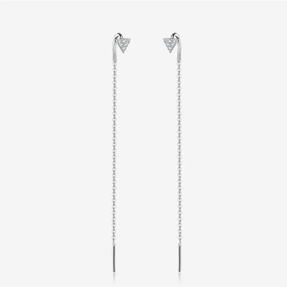 Sofia Noir Drop Earrings