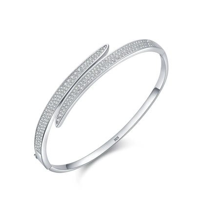 Vivienne Lumière Silver Bangle