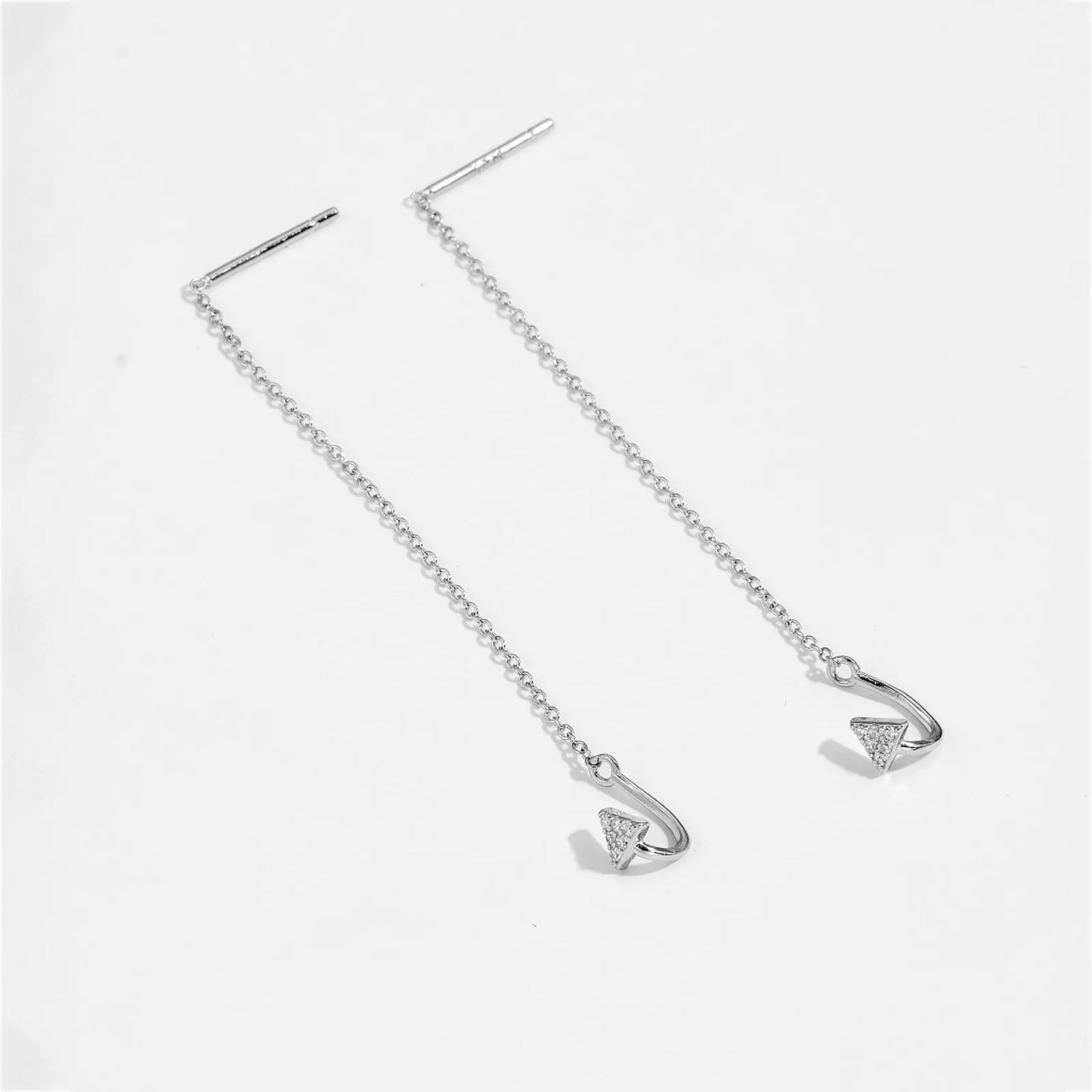Sofia Noir Drop Earrings