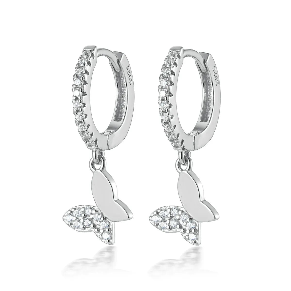 Camille Butterfly Charm Earrings