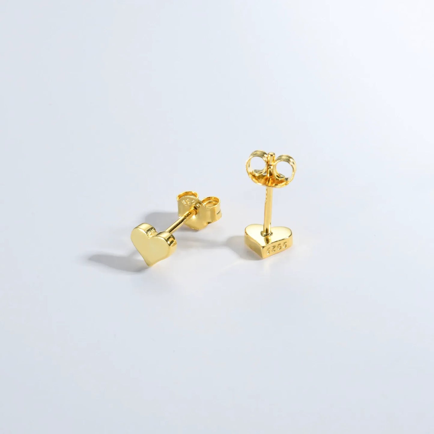 Giulia Heart Stud Earrings