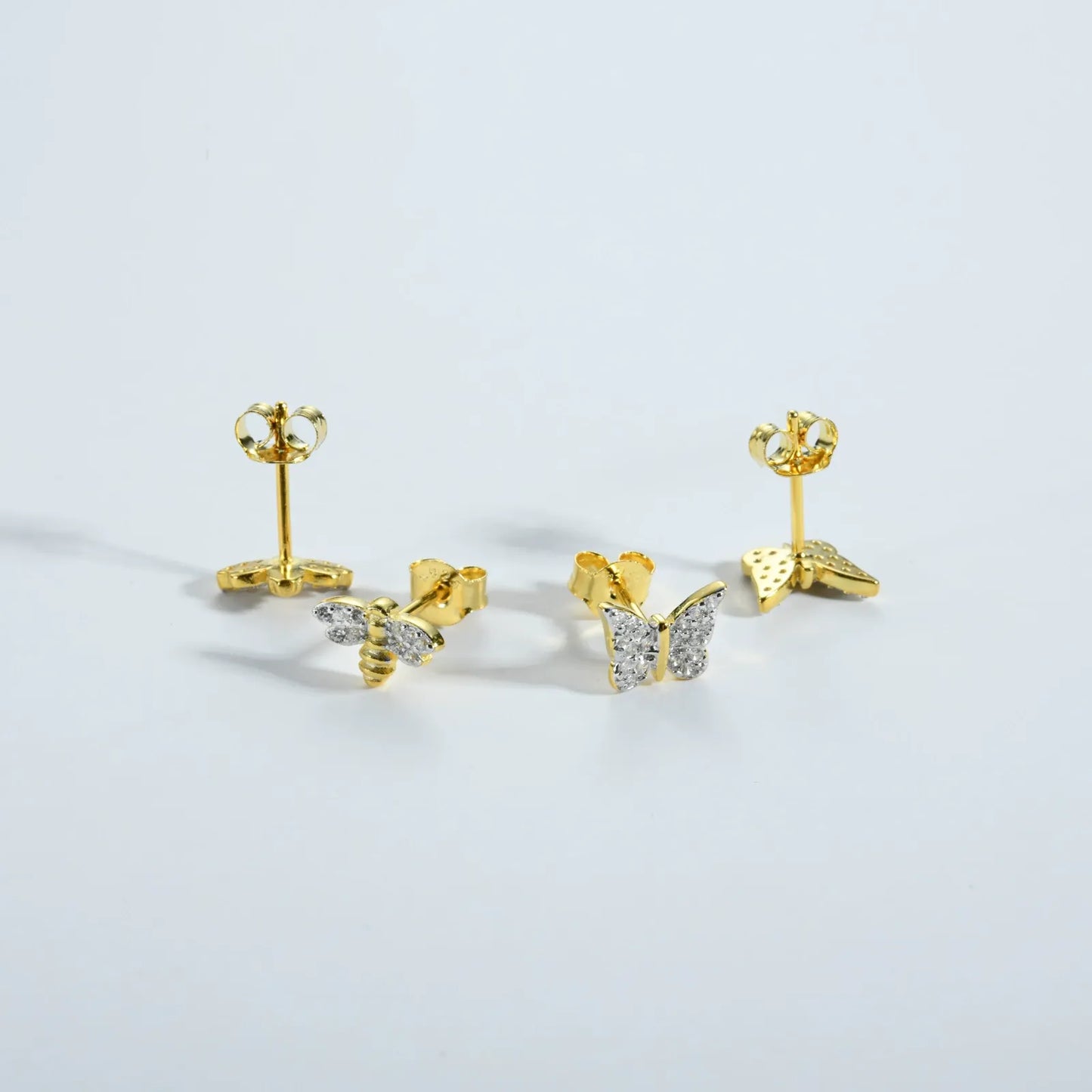 Camille Butterfly Stud Earrings