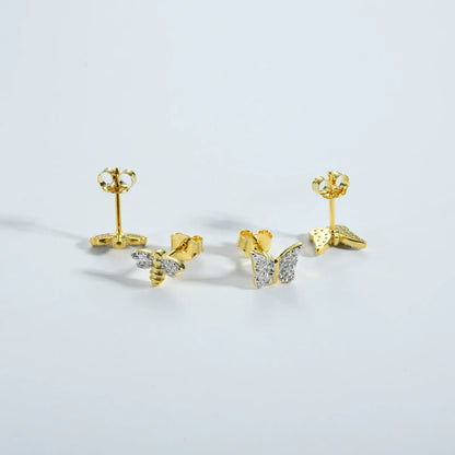 Camille Butterfly Stud Earrings