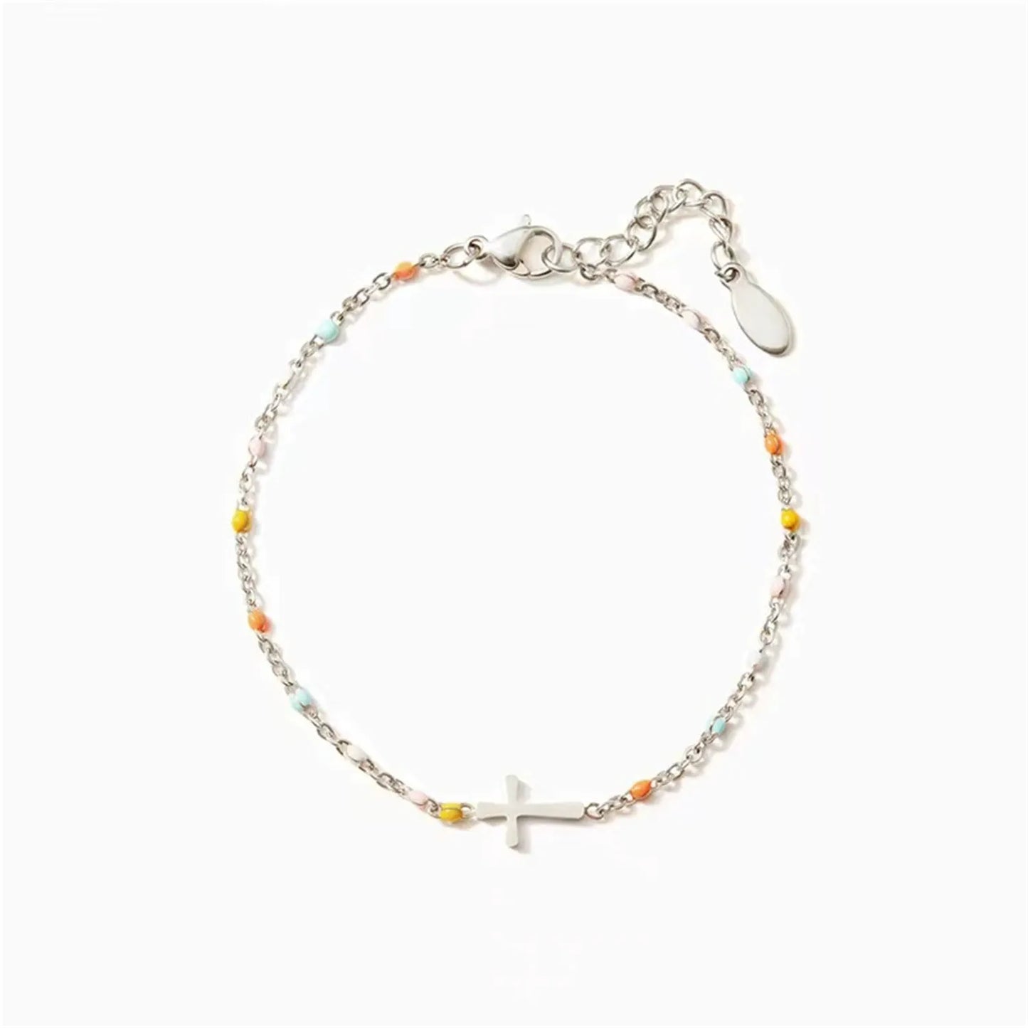 Amélie Cross Bead Bracelet