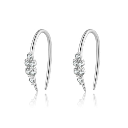 Camille Crystal Cluster Earrings