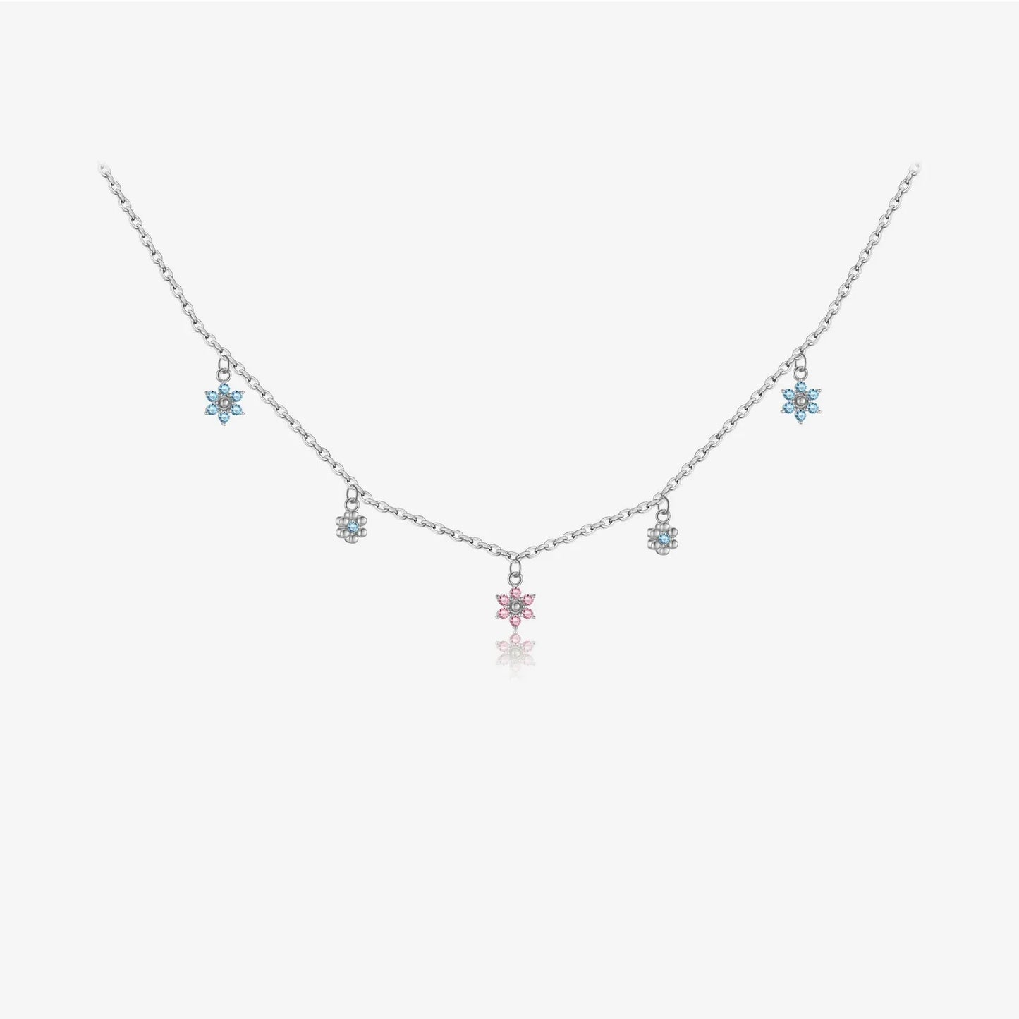 Sofia Blossom Charm Necklace