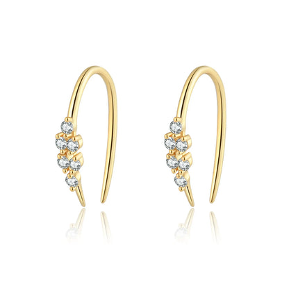 Camille Crystal Cluster Earrings
