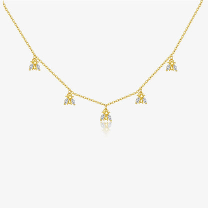 Amélie Crystal Bee Necklace