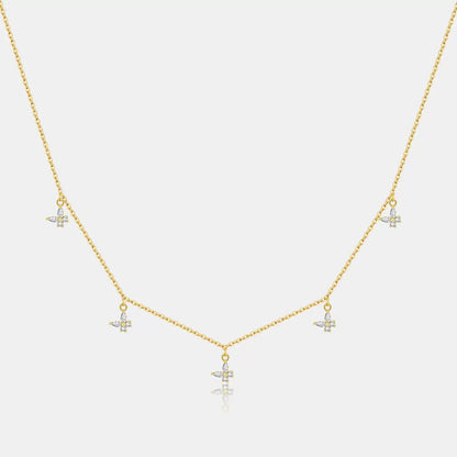Amélie Crystal Buterfly Necklace