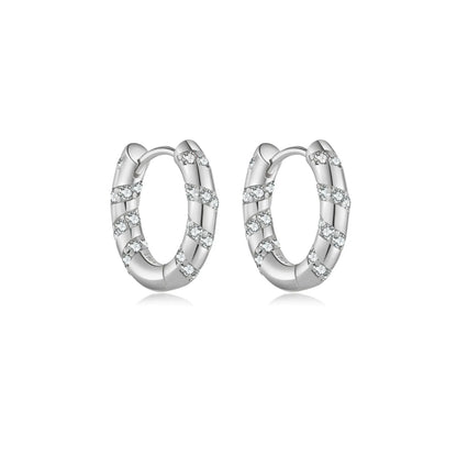 Juliette Crystals Hoops Earrings