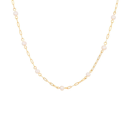 Léa Dainty Pearls Necklace
