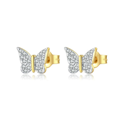 Camille Butterfly Stud Earrings