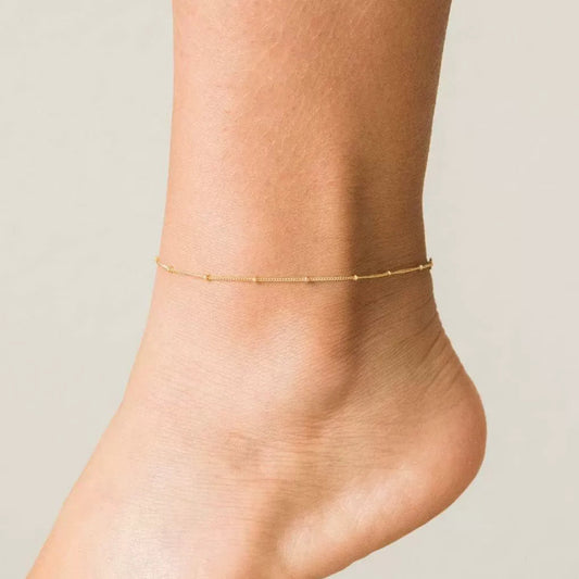 Wren Gold Anklet