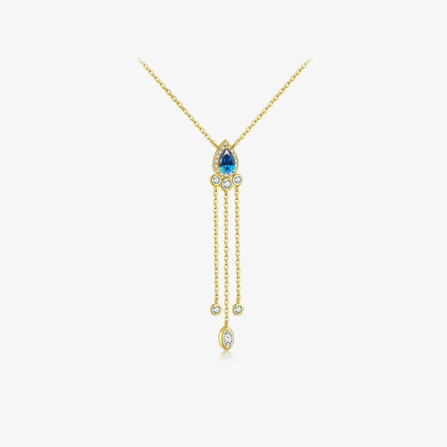 Isabella Radiant Drop Necklace