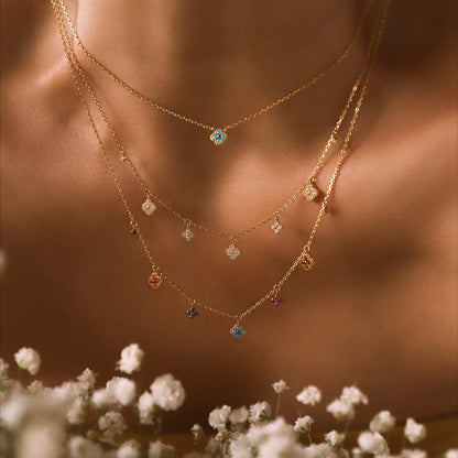 Aurélie Glimmer Charm Necklace