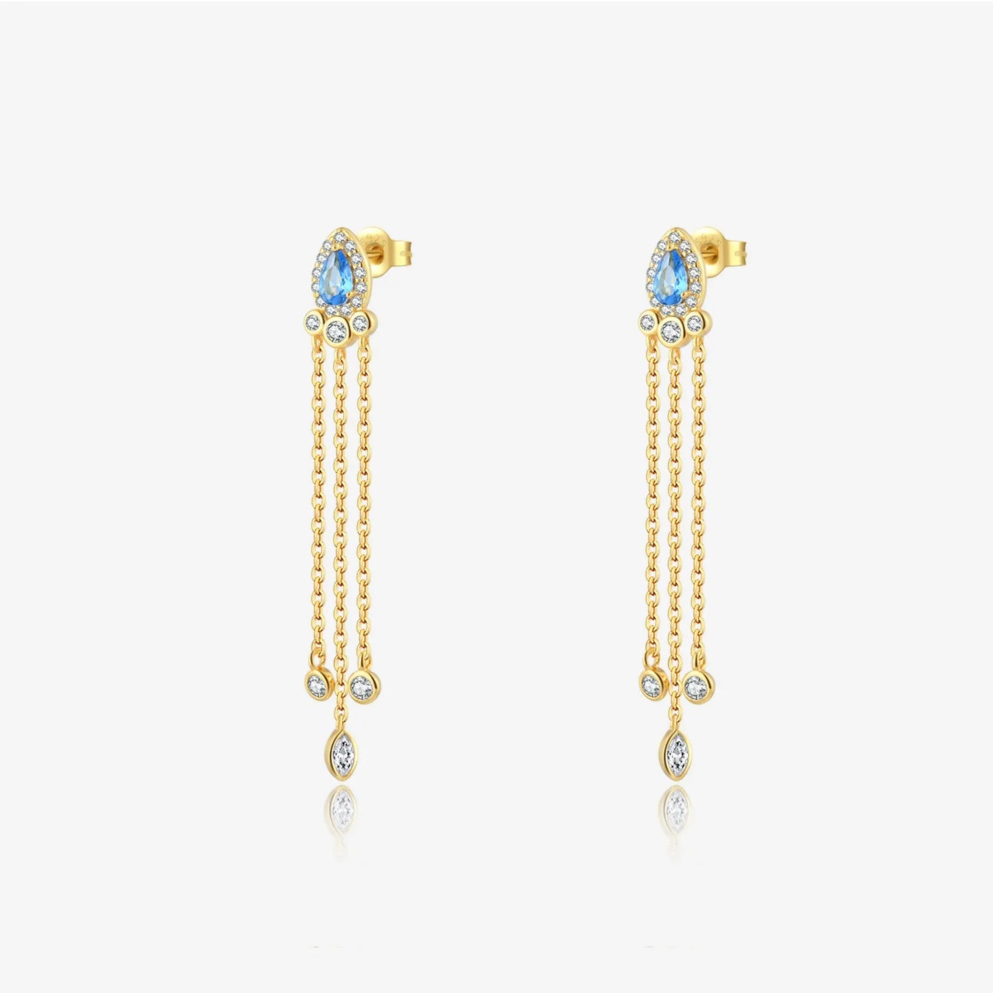 Isabella Radiant Drop Earrings