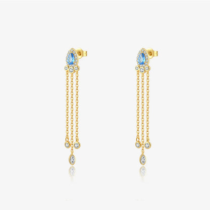 Isabella Radiant Drop Earrings