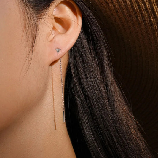 Sofia Noir Drop Earrings