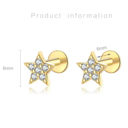 Camille Star Stud Earrings