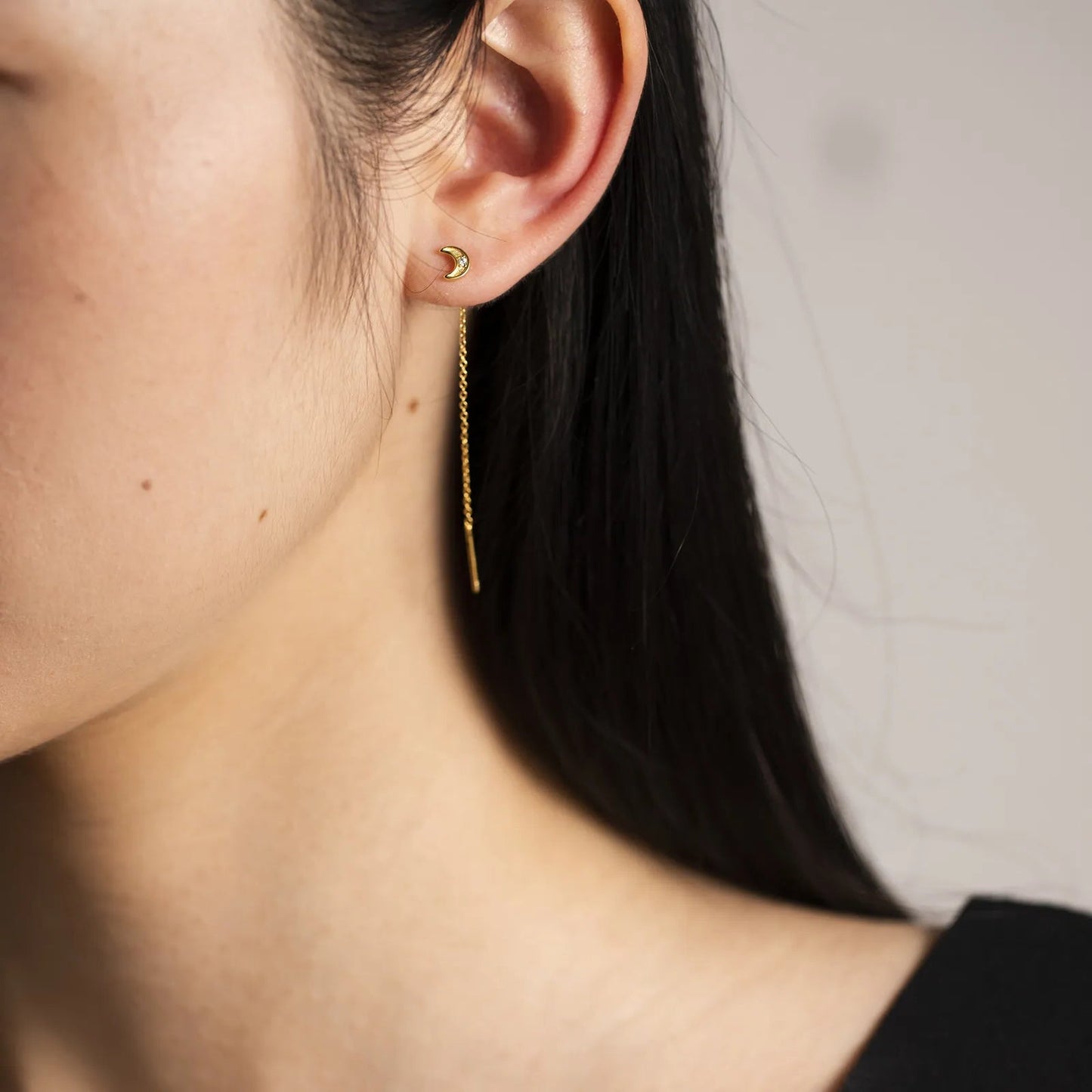 Celestia Drop Chain Earrings