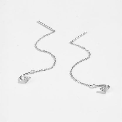 Sofia Noir Drop Earrings