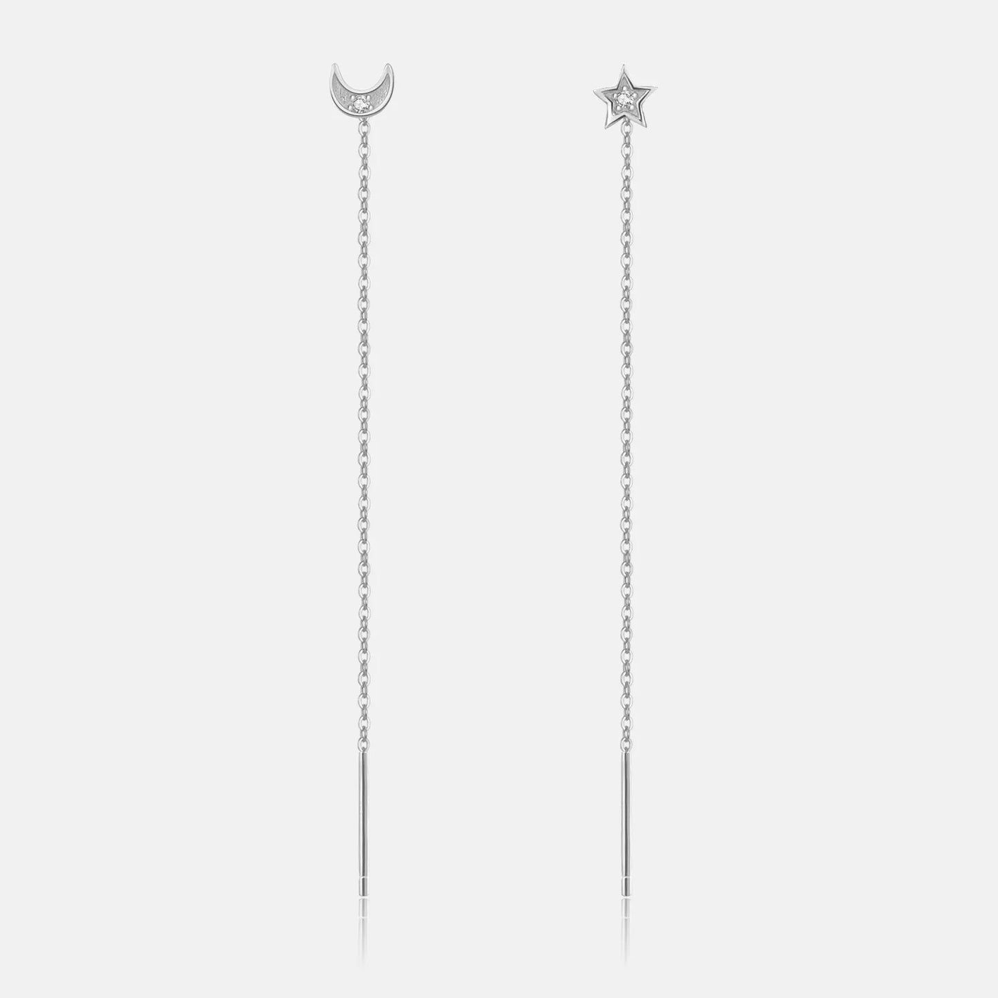 Celestia Drop Chain Earrings