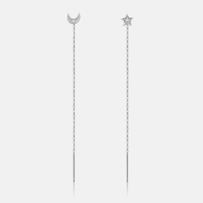 Celestia Drop Chain Earrings