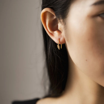 Camille Crystal Cluster Earrings