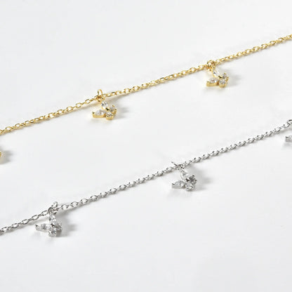 Amélie Crystal Buterfly Necklace