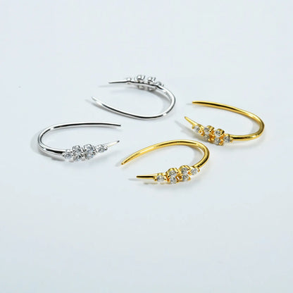 Camille Crystal Cluster Earrings