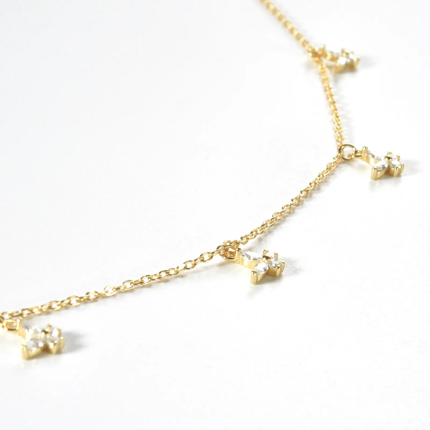 Amélie Crystal Buterfly Necklace