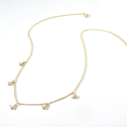 Amélie Crystal Buterfly Necklace