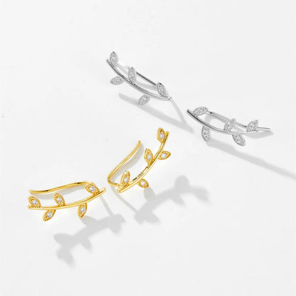 Giulia Vine Leaf Earrings