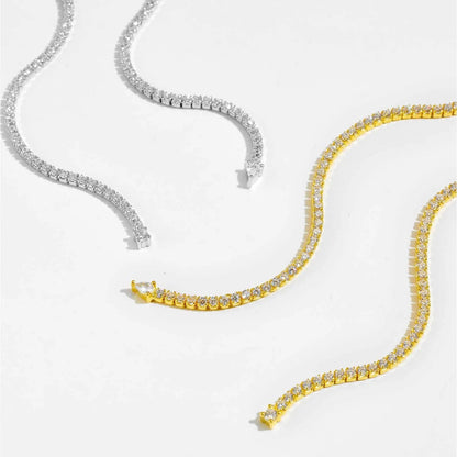 Camille Sparkling Chain Earrings
