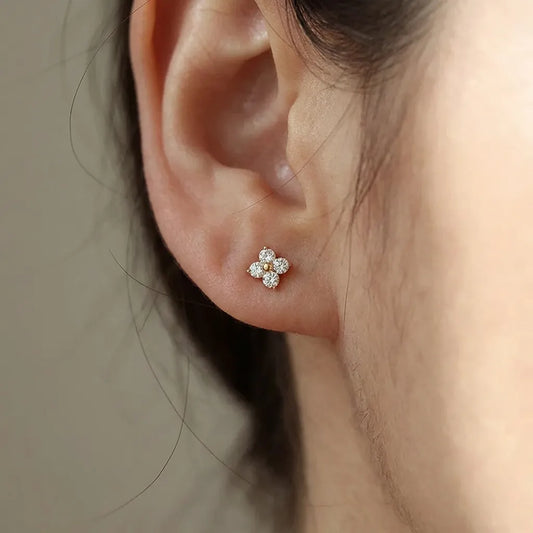 Mia Crystal Studs Earrings - Joie d’Or