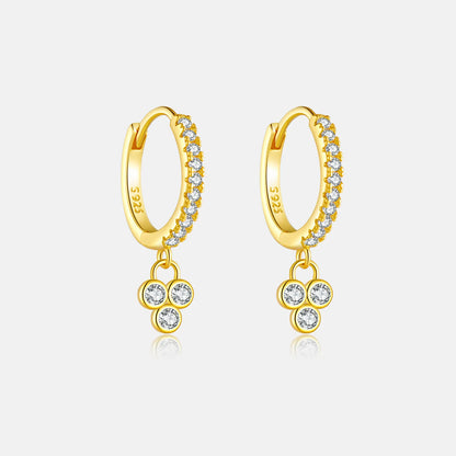 Juliette Triple Stone Earrings