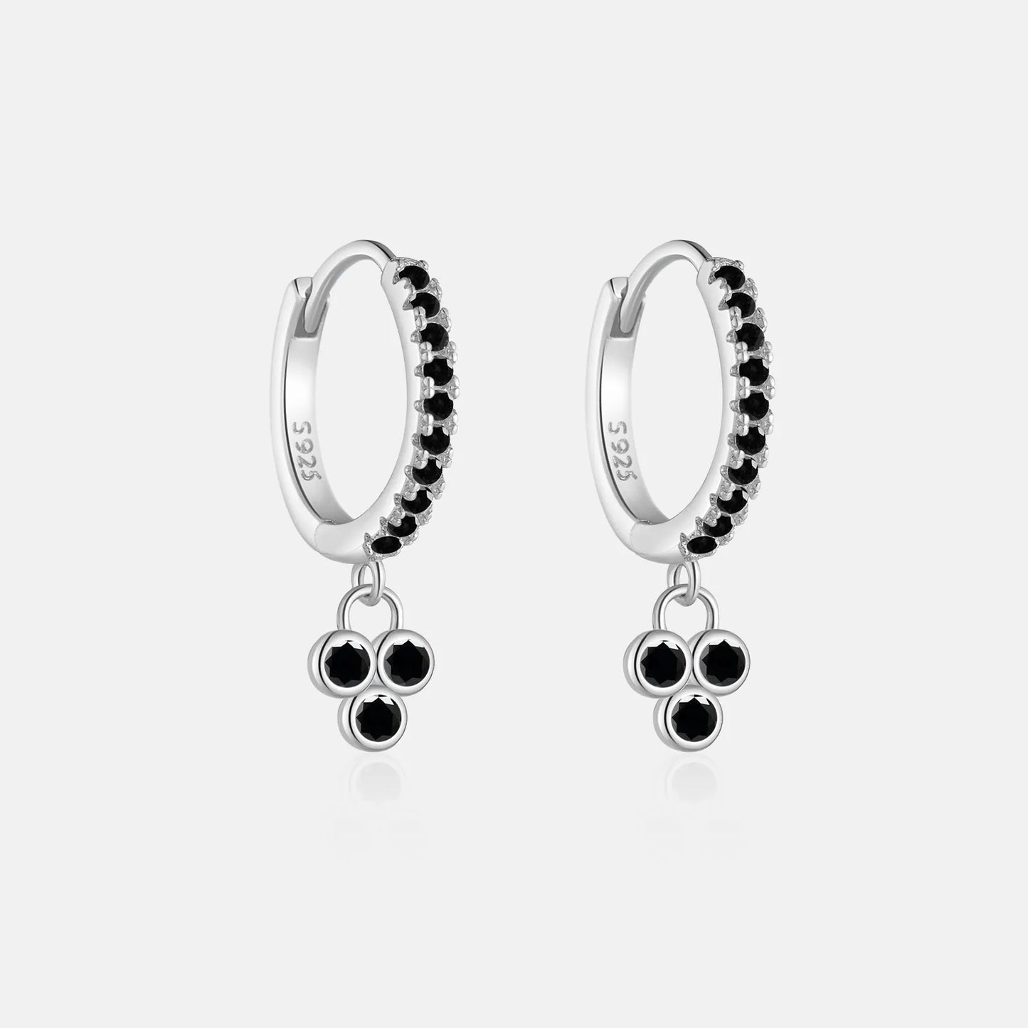 Juliette Triple Stone Earrings