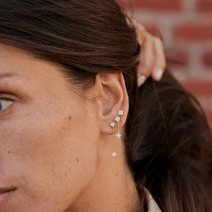 Aurélie Sparkle Drop Earrings