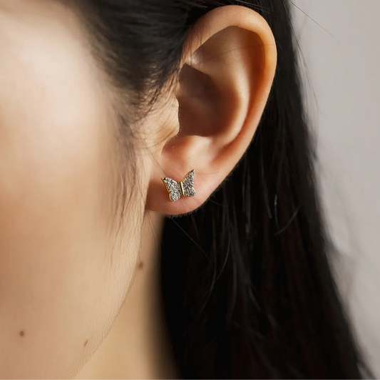 Camille Butterfly Stud Earrings