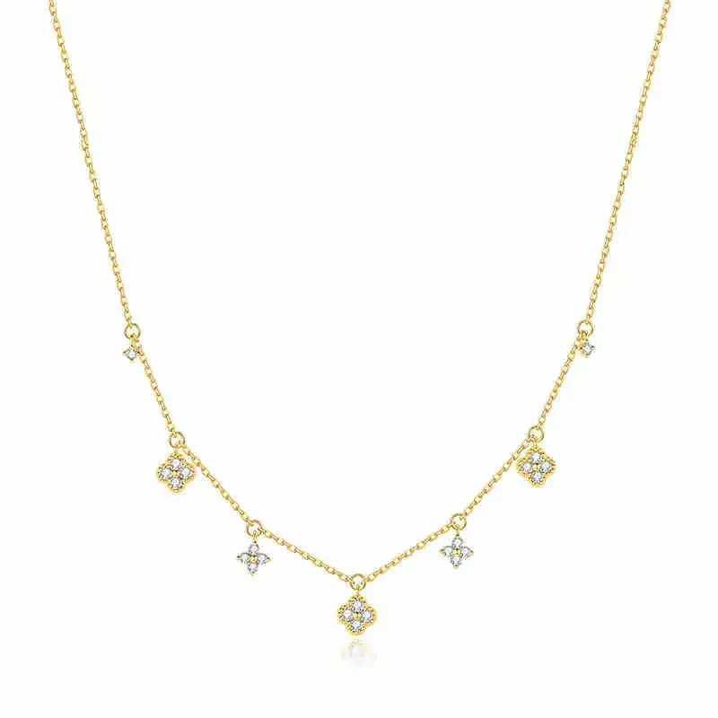 Aurélie Glimmer Charm Necklace