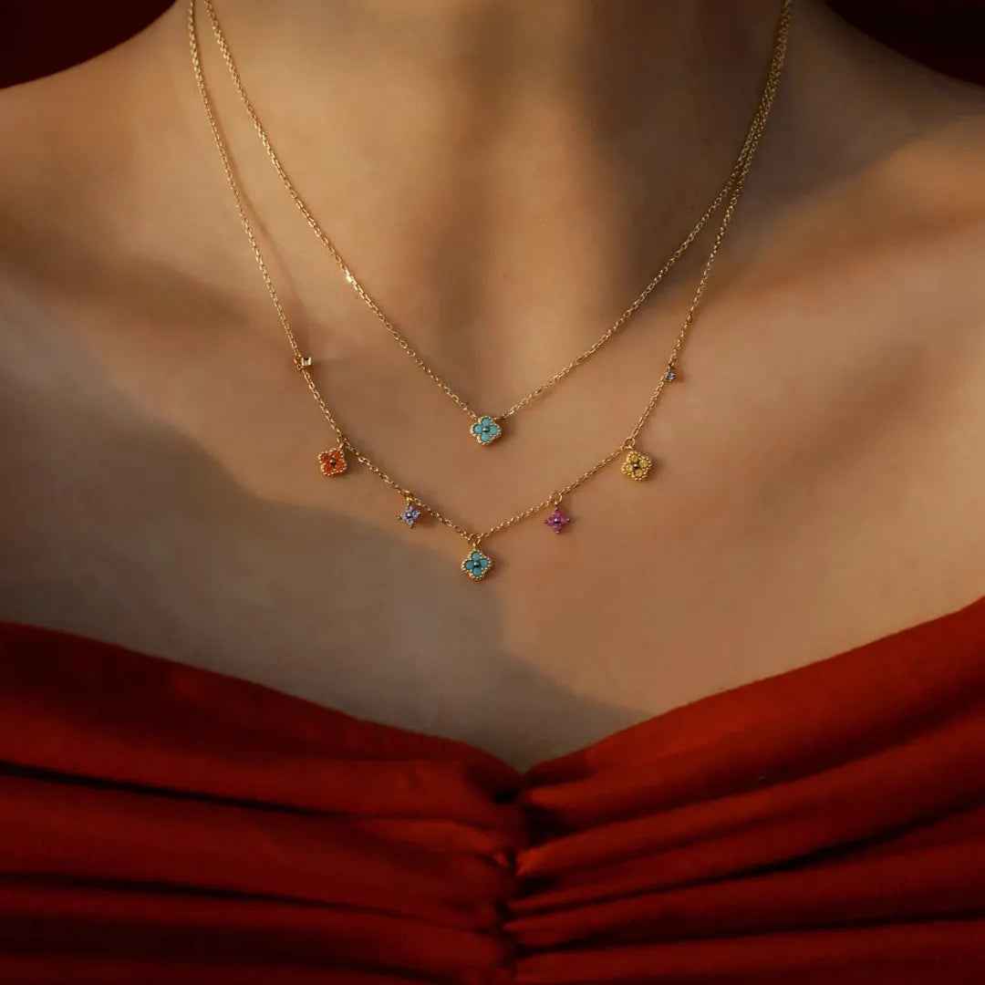 Aurélie Crystal Pedant Necklace