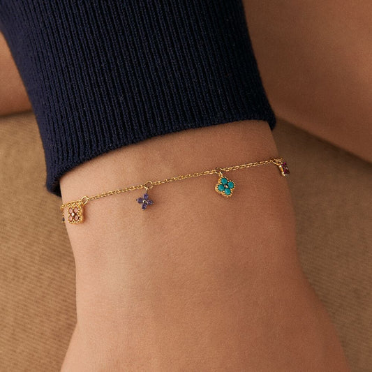Aurélie Prism Charm Bracelet