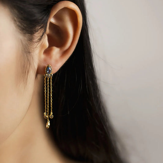 Isabella Radiant Drop Earrings