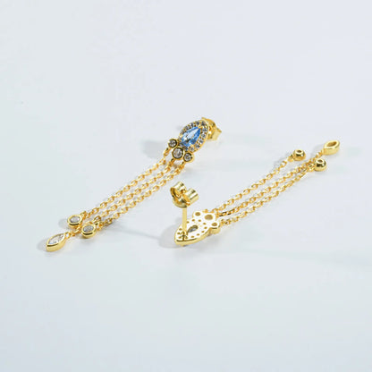 Isabella Radiant Drop Earrings